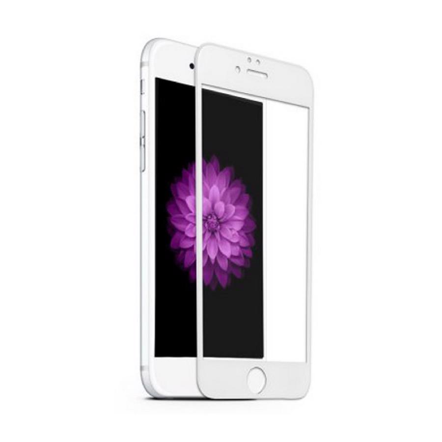 iPhone 8 Premium 3D Hærdet Beskyttelsesglas Hvid